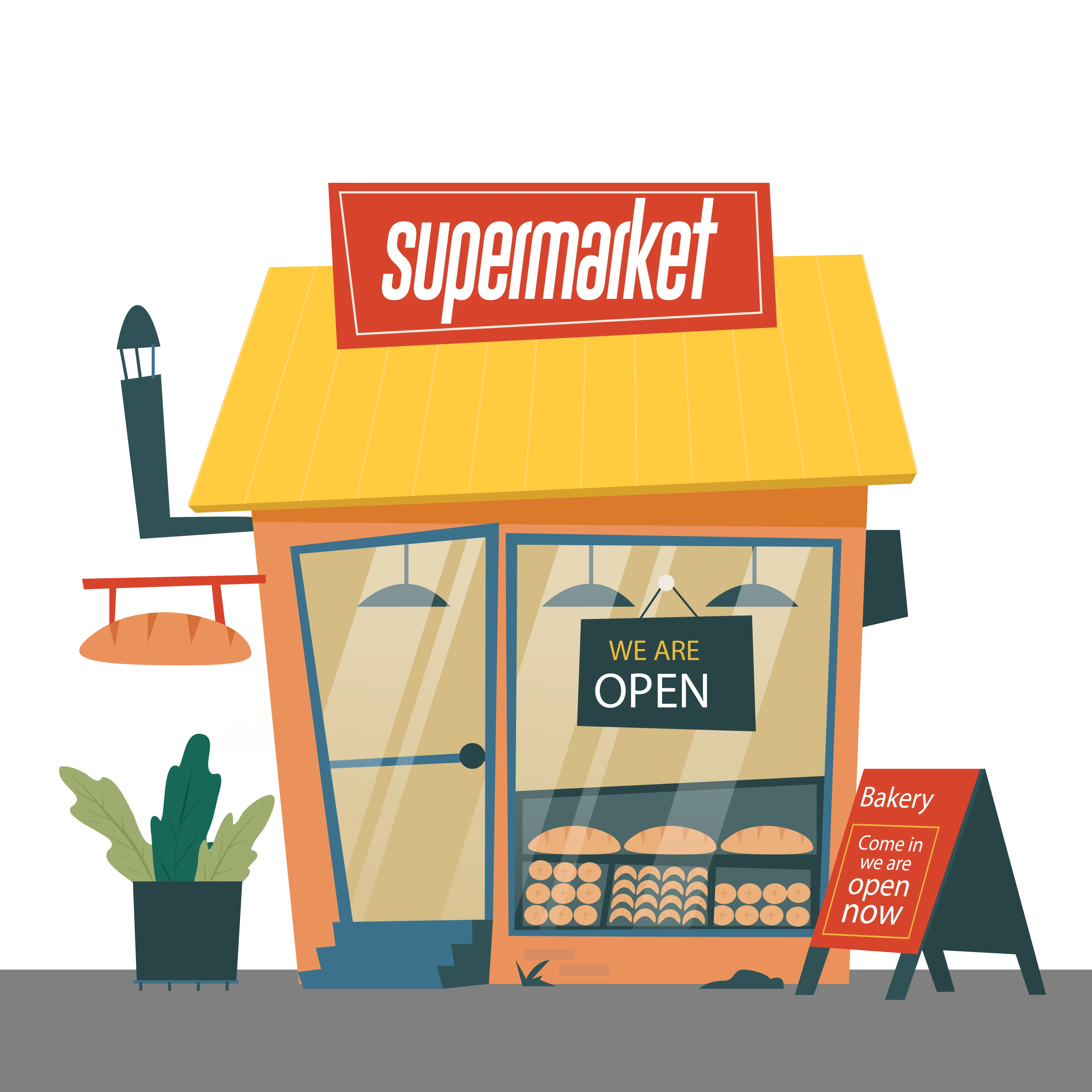 Supermarket delivery